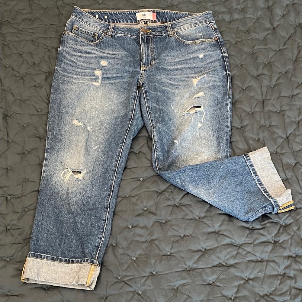 CAbi Blue Boyfriend Jeans